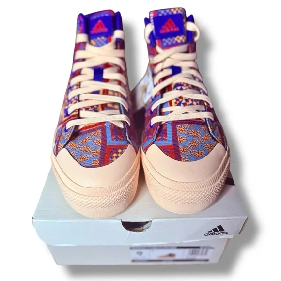 NWT Adidas Women's Bravada 2.0 Platform Shoes, Bliss Orange/Bold Blue Size 11 - Picture 3 of 8